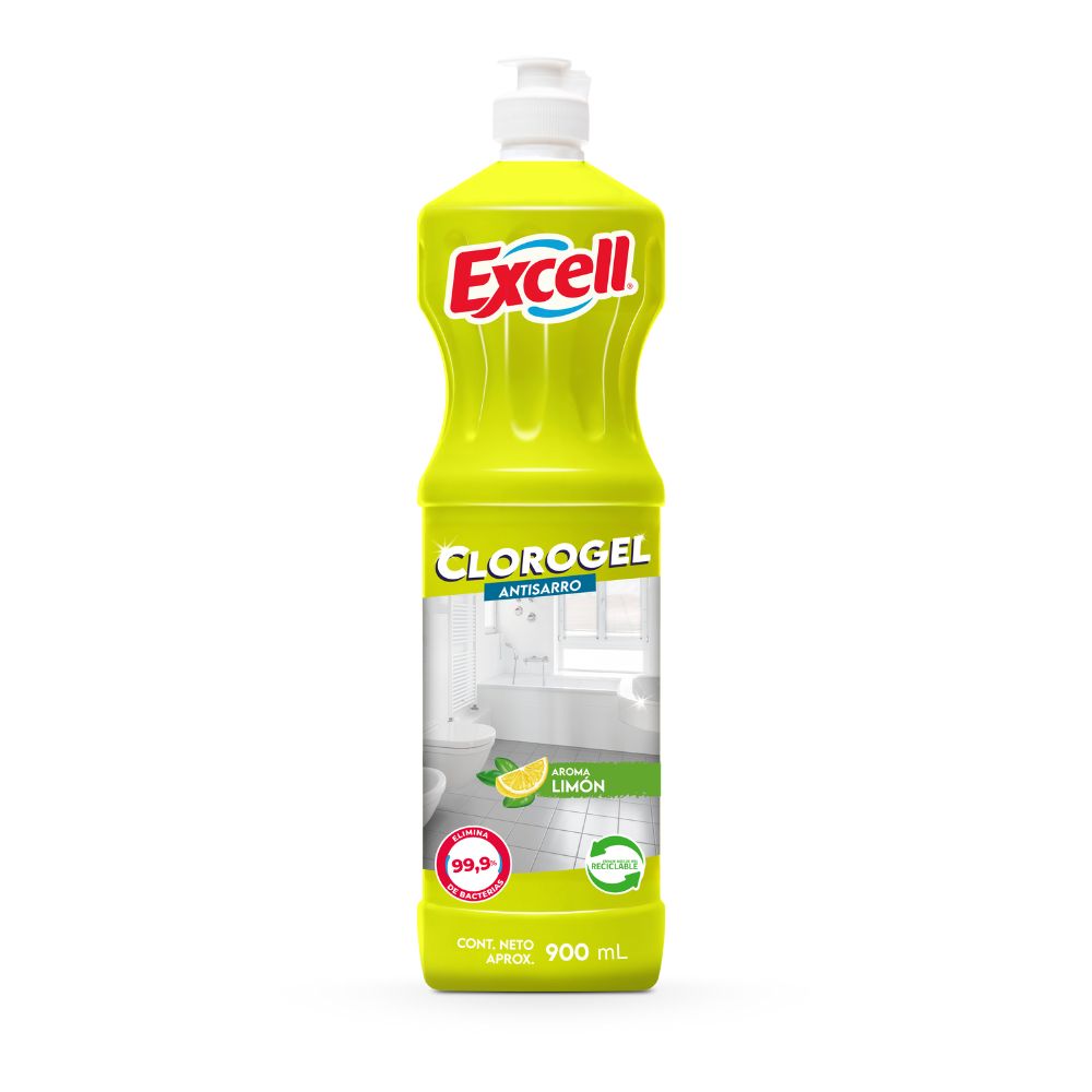 Cloro Gel Excell 900 ml. - Imagen 2
