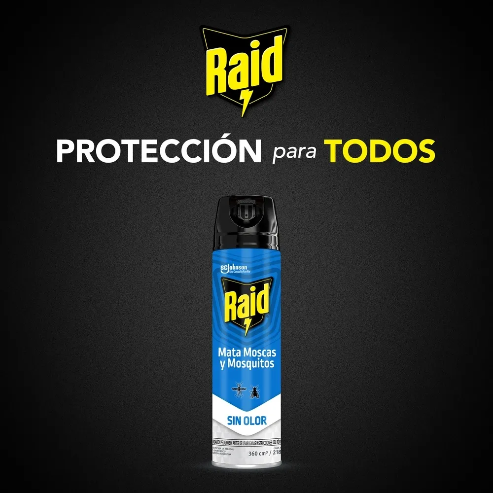 Raid Mata Moscas y Zancudos 259g. - Imagen 3